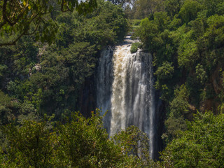 Thomson's Falls in Kenya Africa