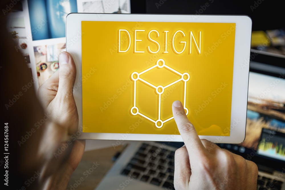Poster art notion scheme thought vision visual graphic concept