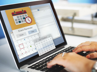 Appointment Event Reminder Planner Concept