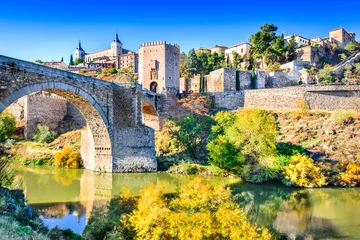 Fotobehang Toledo, Castilië, Spanje © ecstk22