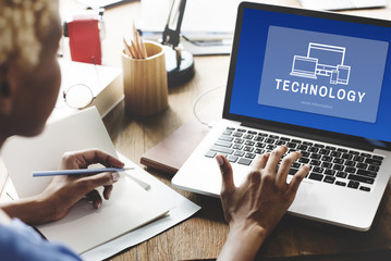 Technology Device Development Digital Concept