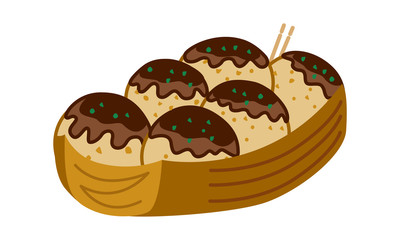 たこ焼き イラスト