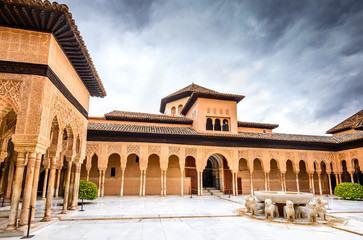 Granada, Andalusia, Spain - Alhambra - obrazy, fototapety, plakaty