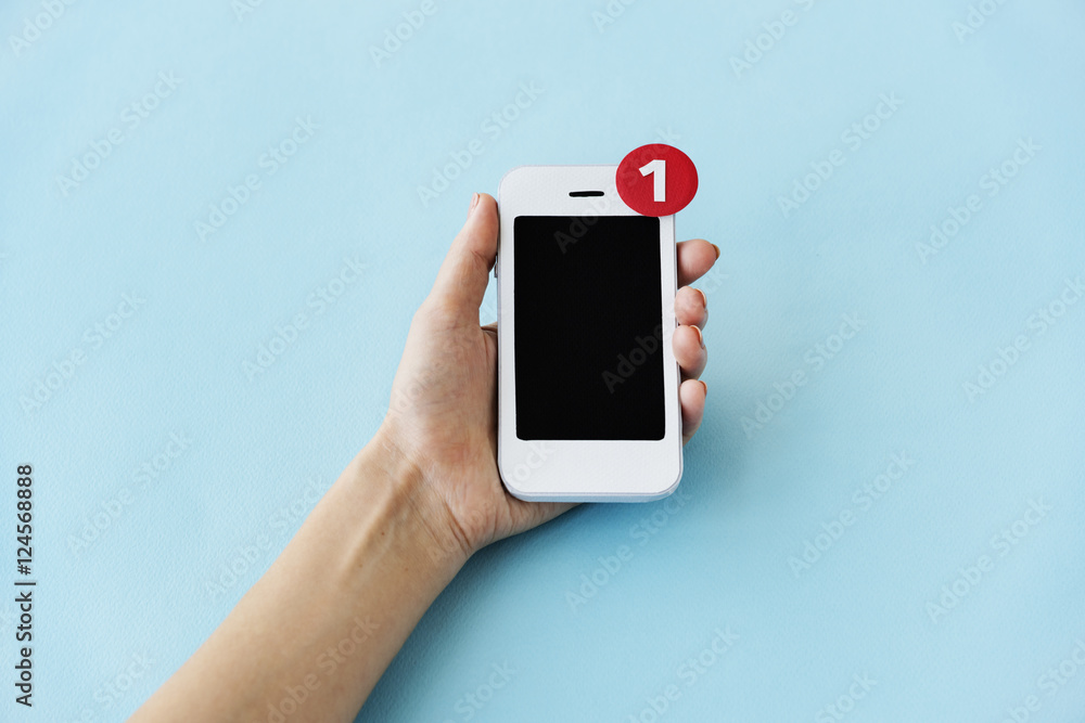 Aufkleber telecommunication digital device networking concept