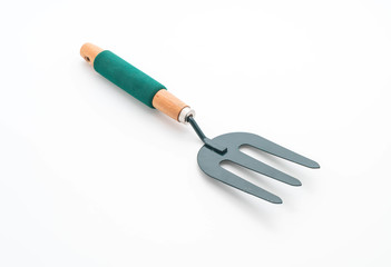 Fork harrows on white