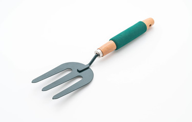 Fork harrows on white