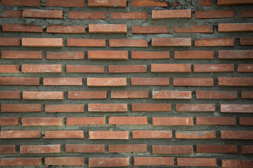 Obraz premium Red old brick wall background 