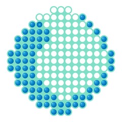 Loading process icon. Cartoon illustration of loading process vector icon for web