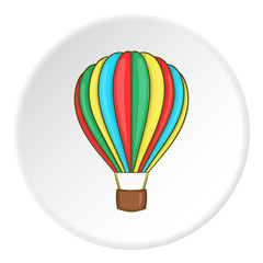 Fototapeta premium Baloon icon. Flat illustration of baloon vector icon for web