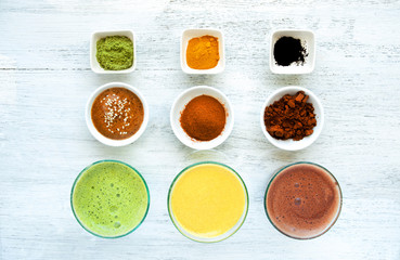 Three healthy detox smoothies