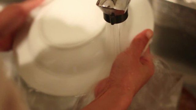 皿洗い