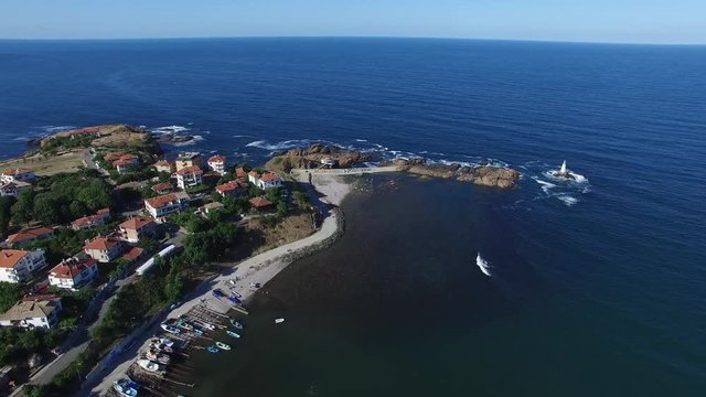 The lighthouse of Ahtopol, Bulgaria