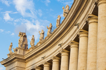 Sculptures of St Peter Basilica