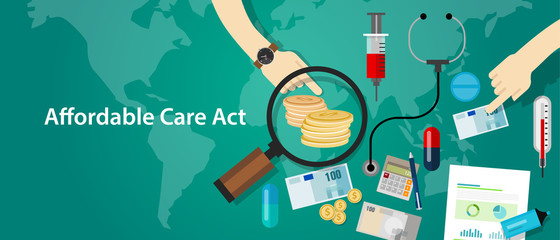 Affordable care act ACA Obama  health insurance program