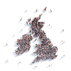people group shape map United Kingdom