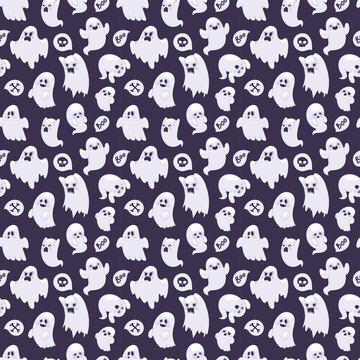 Ghost vector characters pattern