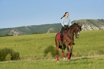 Keep calm and go horse riding