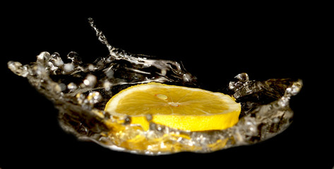 Lemon in the spray