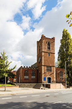 St Nicholas Church, Maid Marian Way, Nottingham, England.