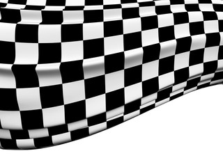 Fototapeta premium Checkered flag