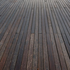 Close up shot of Wooden floor pattern