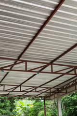 silver foil insulation heat on ceiling roof house