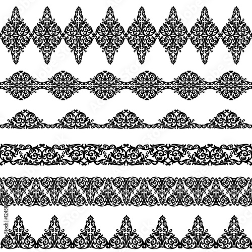 "Set of borders" Stock image and royalty-free vector files on Fotolia