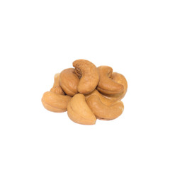 cashew nuts isolated on white background