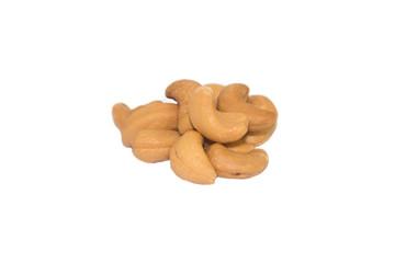cashew nuts isolated on white background