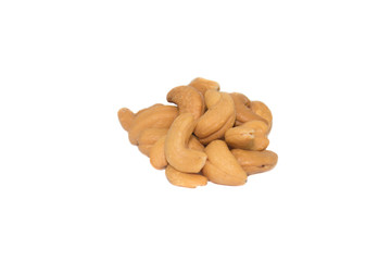 cashew nuts isolated on white background