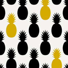 Seamless Pineapples Pattern