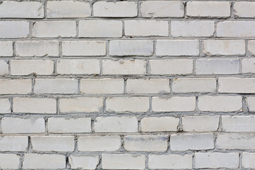 wall of white brick background