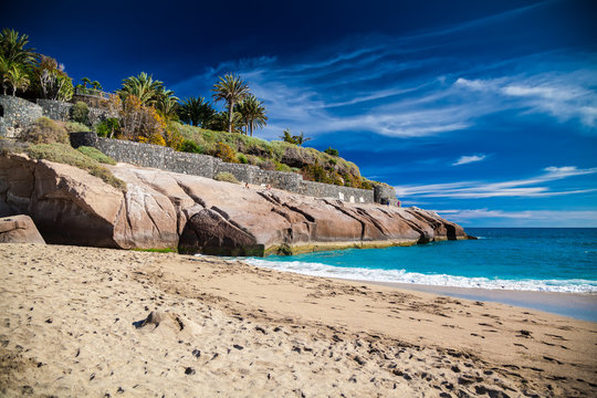 sandy beach Playa Del Duque