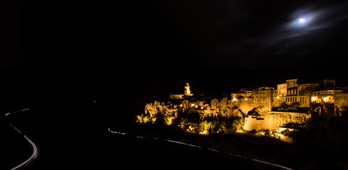 Night in Pitigliano