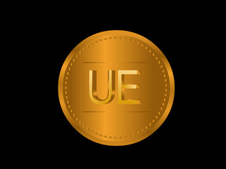 UE Initial Logo for your startup venture