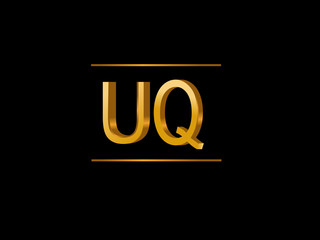 UQ Initial Logo for your startup venture