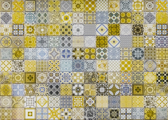 ceramic tiles patterns from Portugal for background