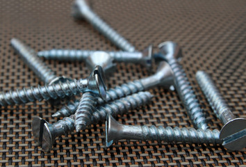 Tornillos planos de cabeza avellanada