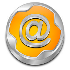 E-Mail Button - 3D illustration