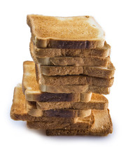 тосты изолированные