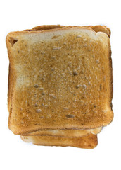 тосты изолированные