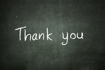 Obraz premium Thank you,