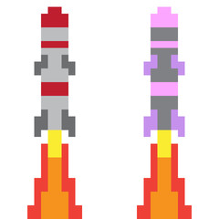illustration design pixel art torpedo