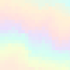 Hologram colorful pixel to create trendy modern design