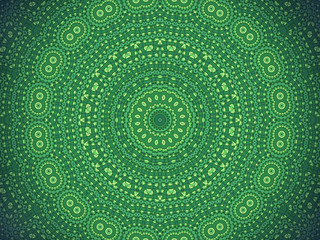 Green abstract pattern