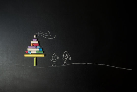 Cheerful Christmas card