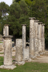 Ruins of Olympia, Peloponnese, Greece