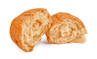 Half wholemeal bread roll