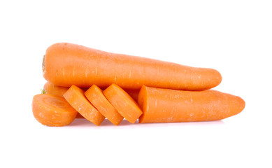 Carrot isolated on white background