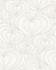 Vector floral background of drawn lines